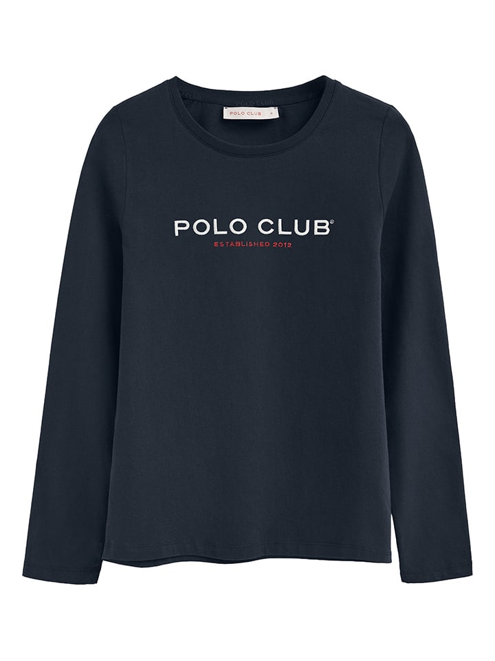 Longsleeve in Dunkelblau
