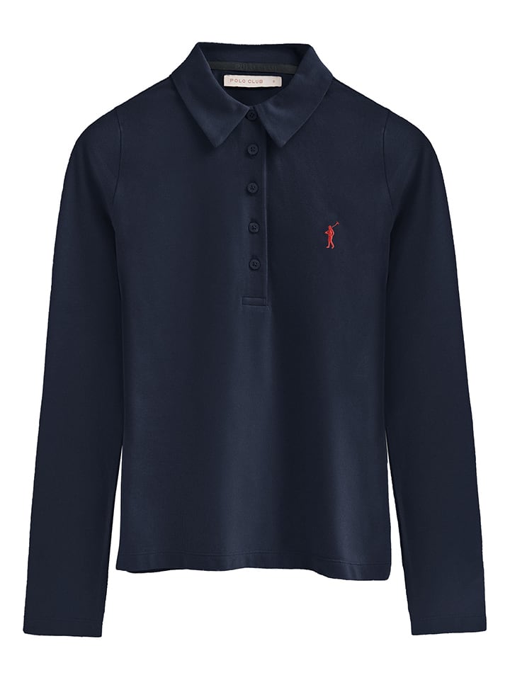 Koszulka polo w kolorze granatowym