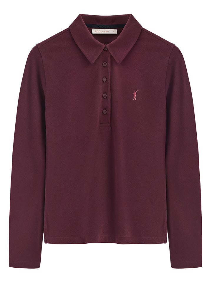 Pololongsleeve bordeaux