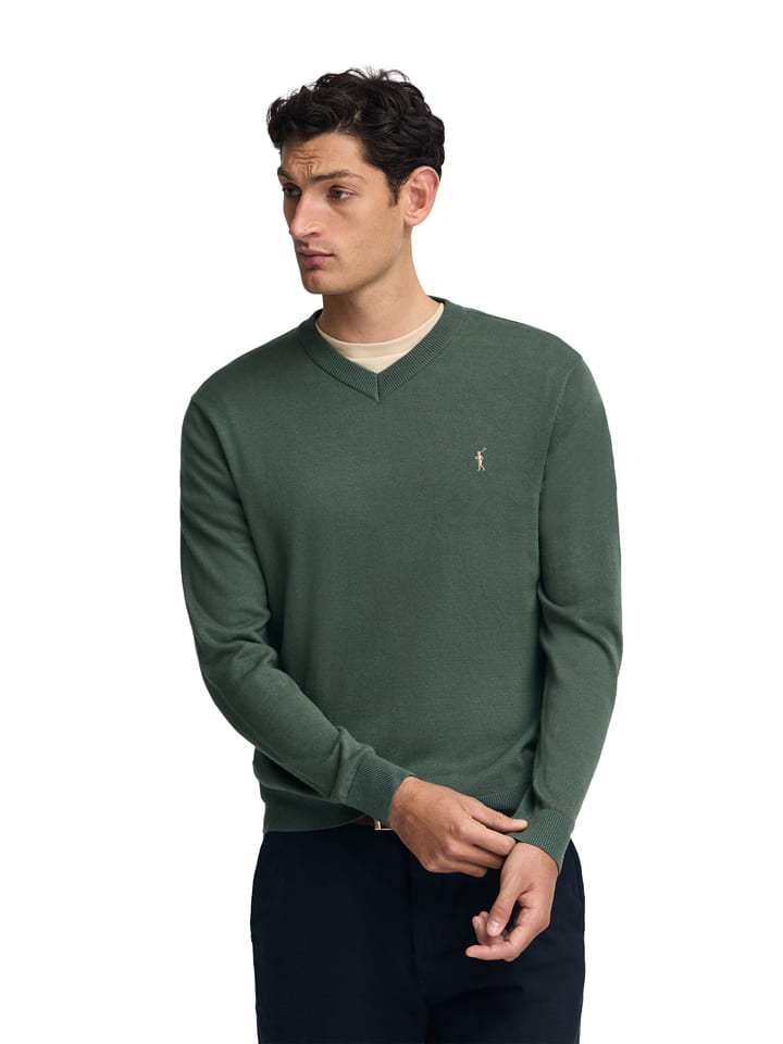 Sweter w kolorze khaki