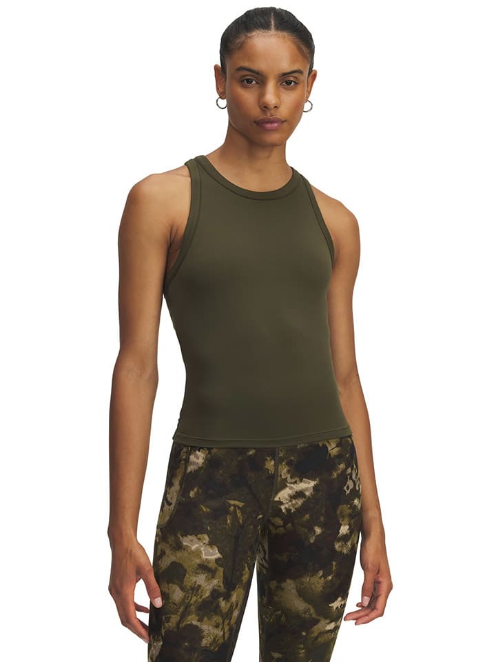 Top funkcyjny w kolorze khaki
