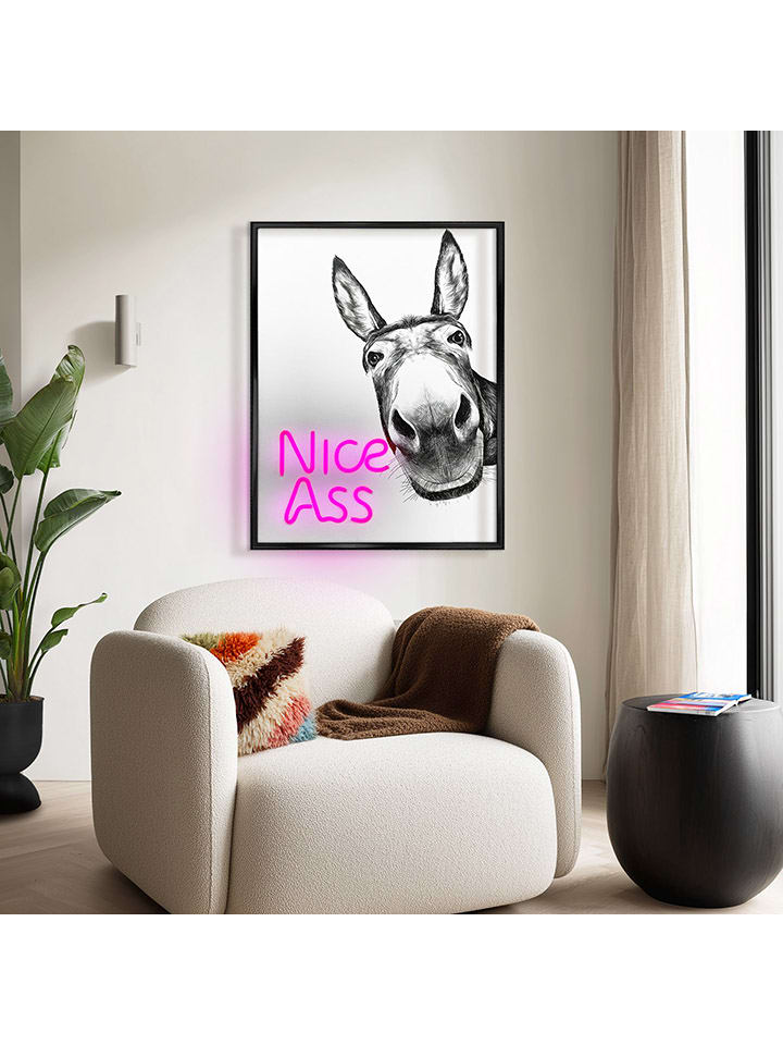 Druk artystyczny LED ''Nice Ass''