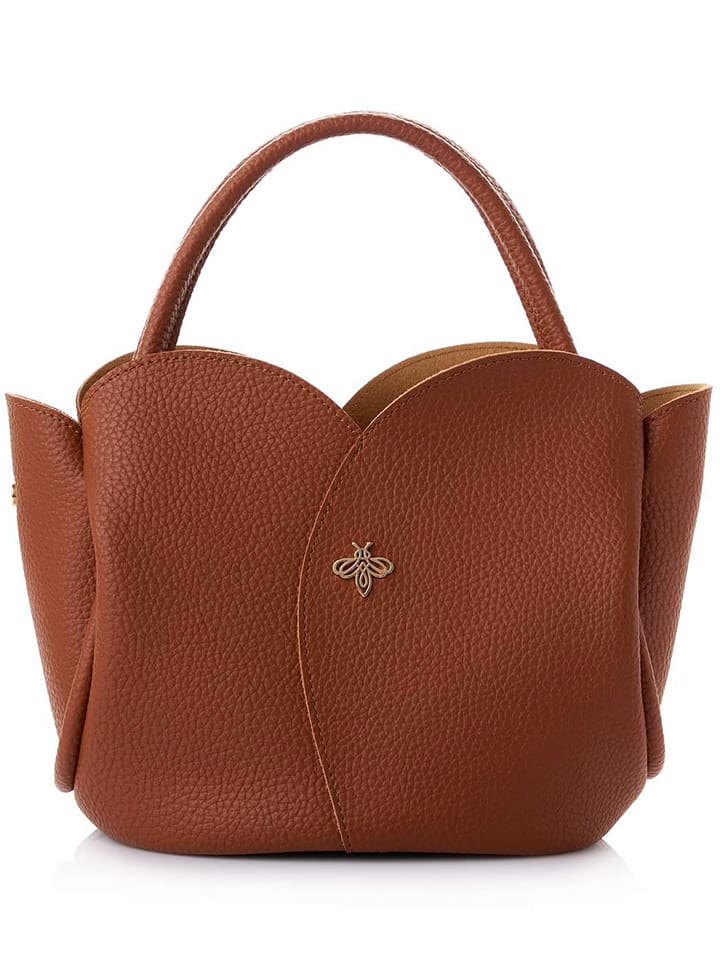 Handtas lichtbruin - (B)29 x (H)21 x (D)15 cm