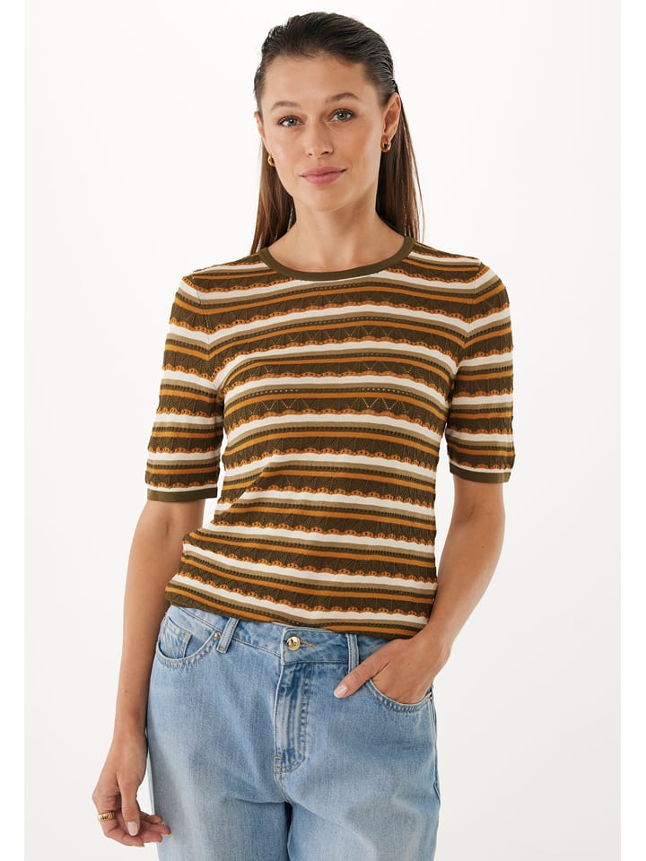 Sweter w kolorze jasnobrązowym