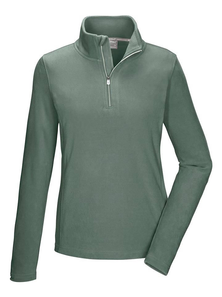 Fleece trui zandkleurig