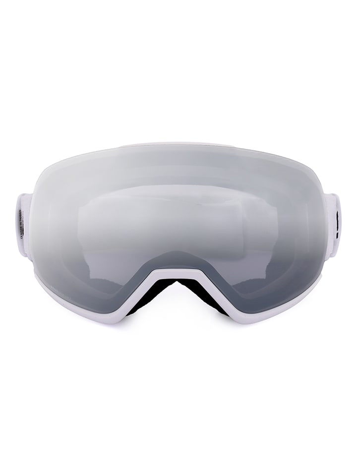 Unisex-Ski-/ Snowboardbrille in Hellgrau
