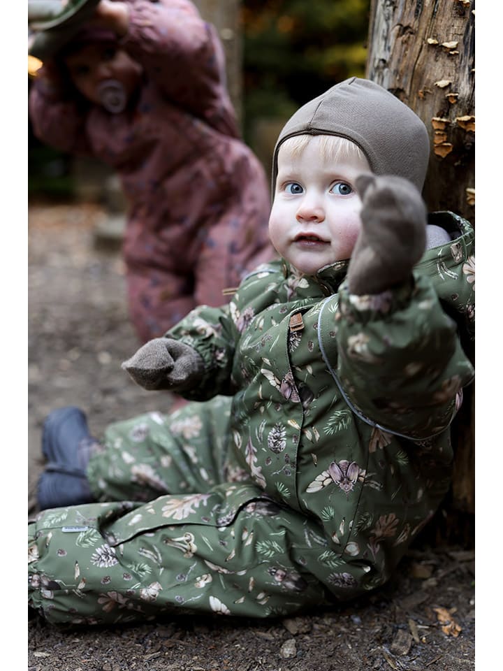 Kombinezon zimowy w kolorze khaki