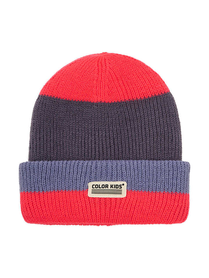 Beanie paars/roze