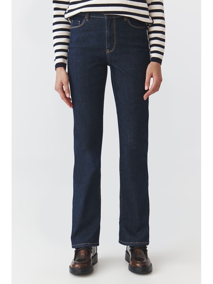 Dżinsy "Girona" - Slim fit - w kolorze granatowym