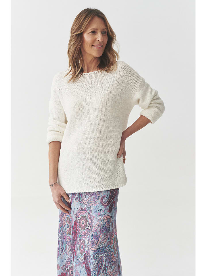 Sweter "Alya" w kolorze kremowym
