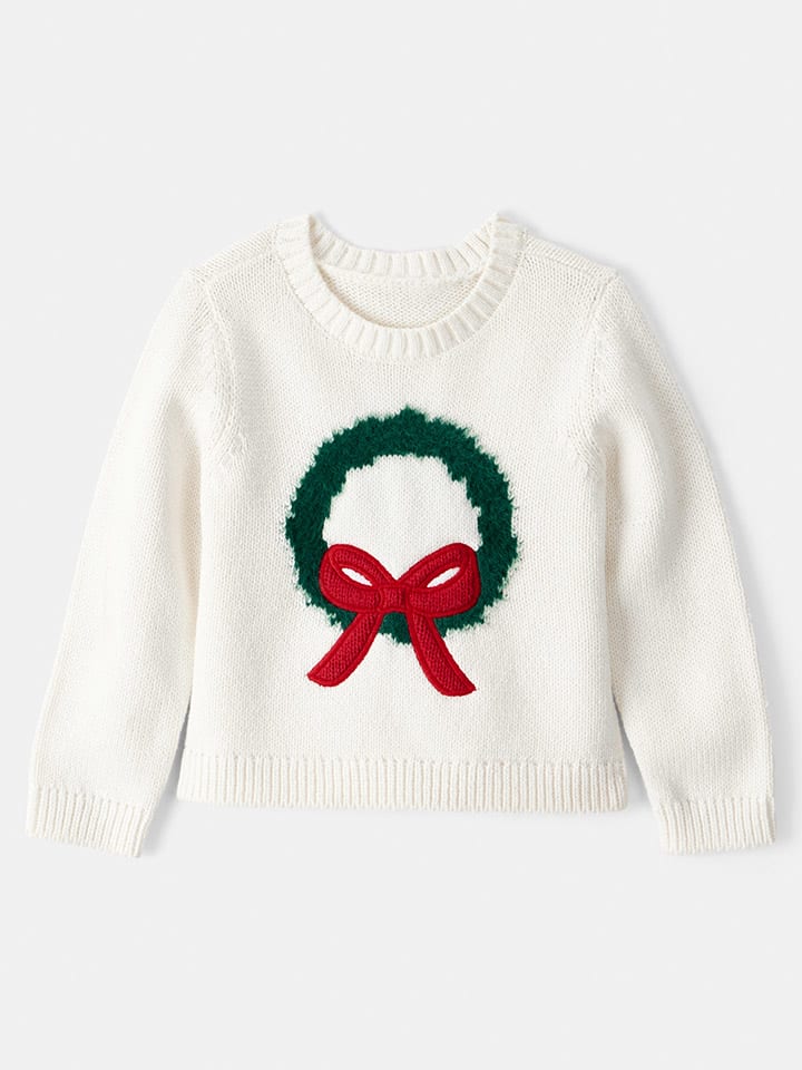Sweter w kolorze kremowym