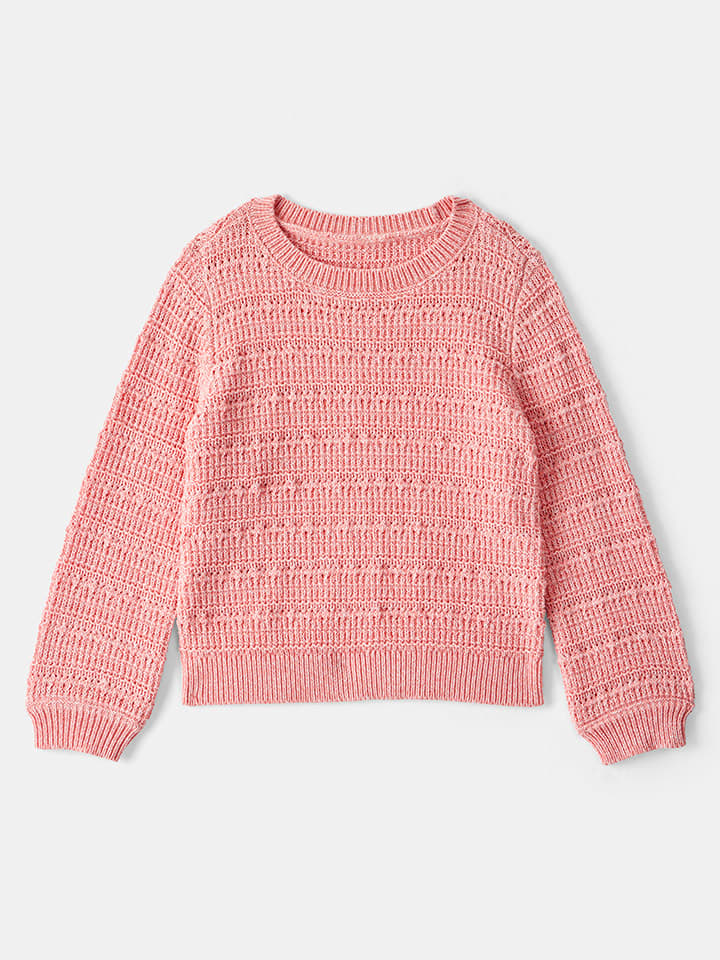 Sweter w kolorze jasnoróżowym
