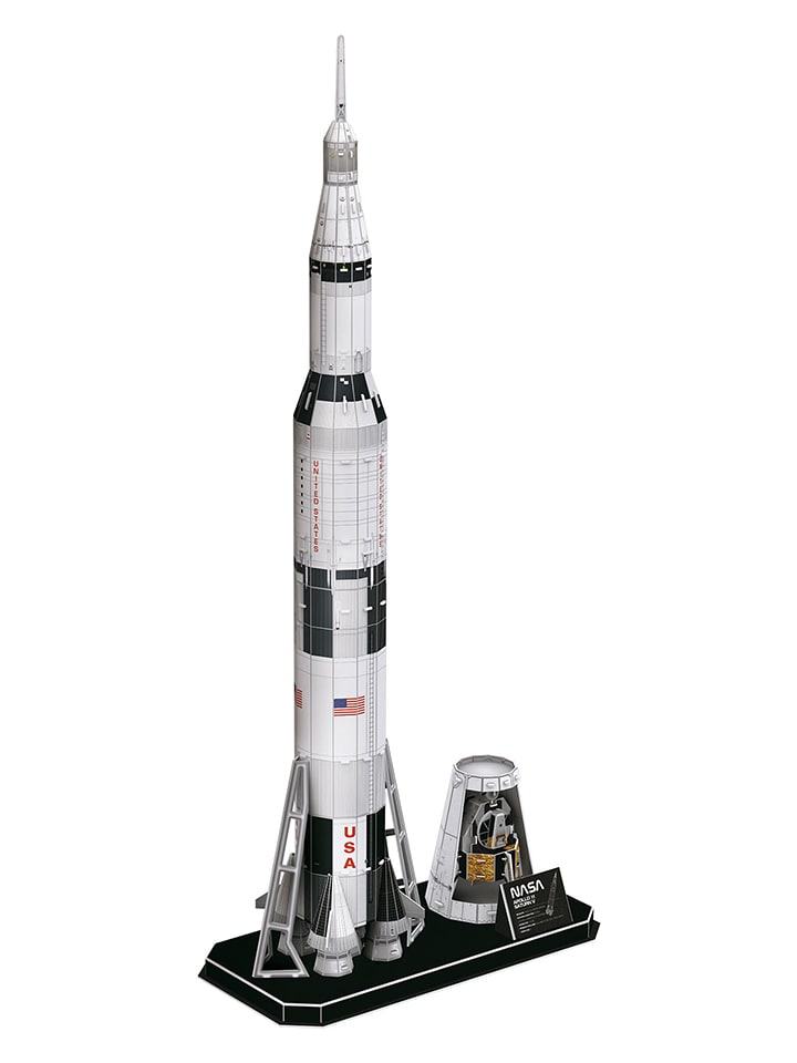 136-częściowe puzzle 3D "Space Mission Apollo V" - 8+