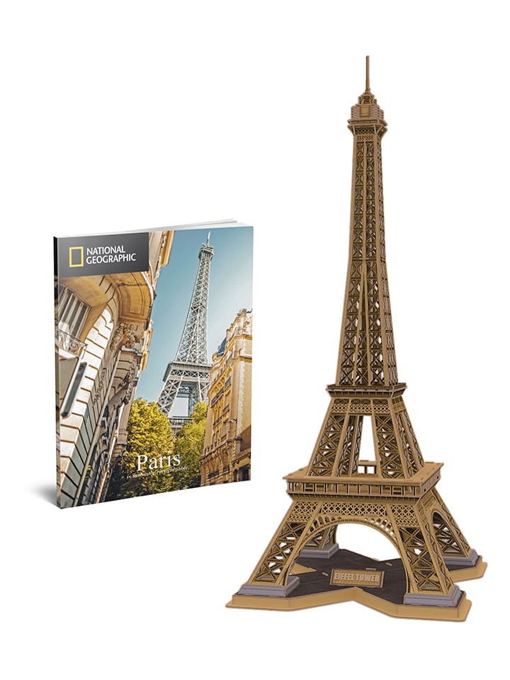 80-częściowe puzzle 3D "Eiffel Tower" - 8+