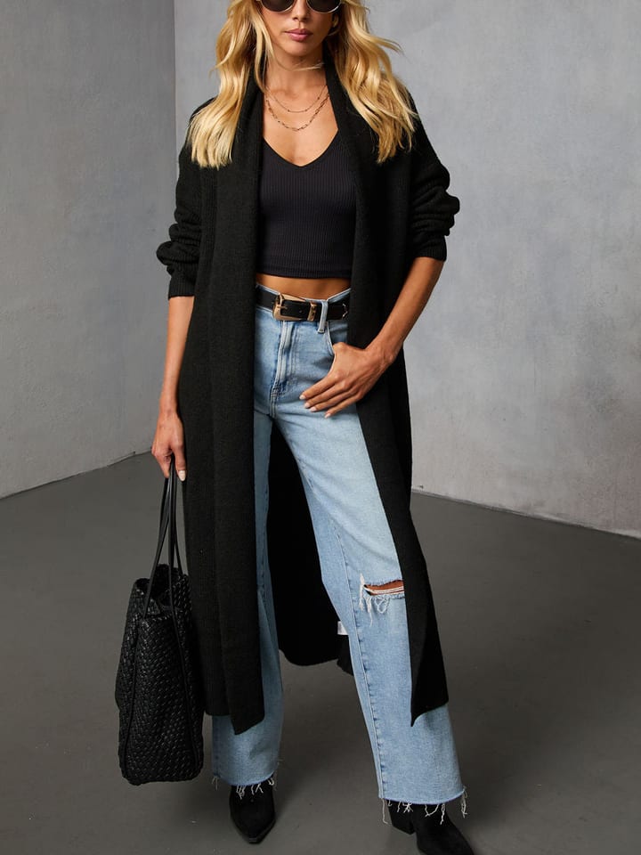 Cardigan in Schwarz