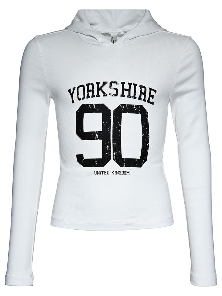 Longsleeve in Weiß