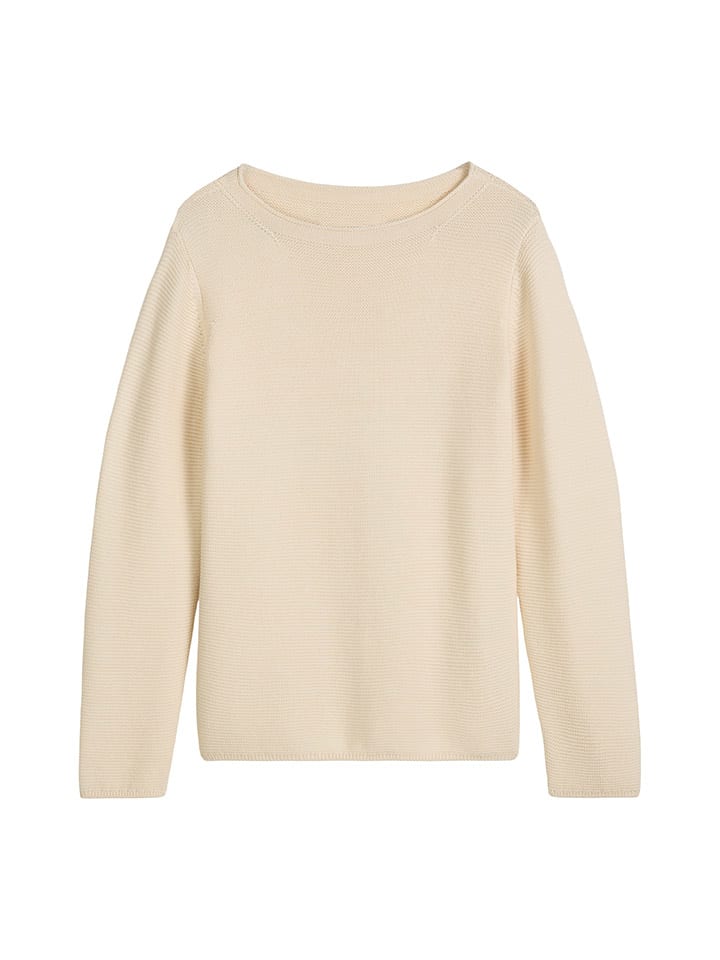 Sweter w kolorze kremowym