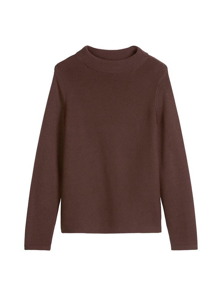Pullover in Braun