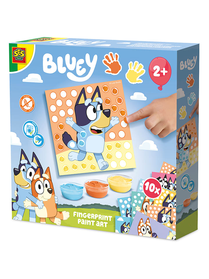 Knutselset "Vingerafdruk Bluey" - vanaf 2 jaar