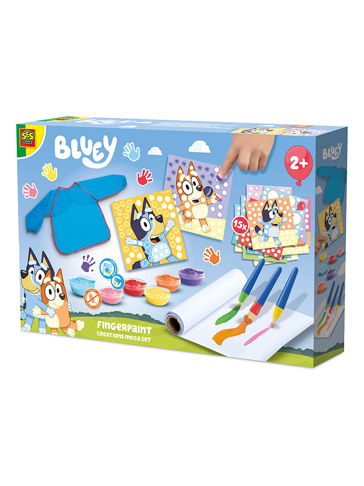 Knutselset "Vingerafdruk Bluey Mega-Set" - vanaf 2 jaar