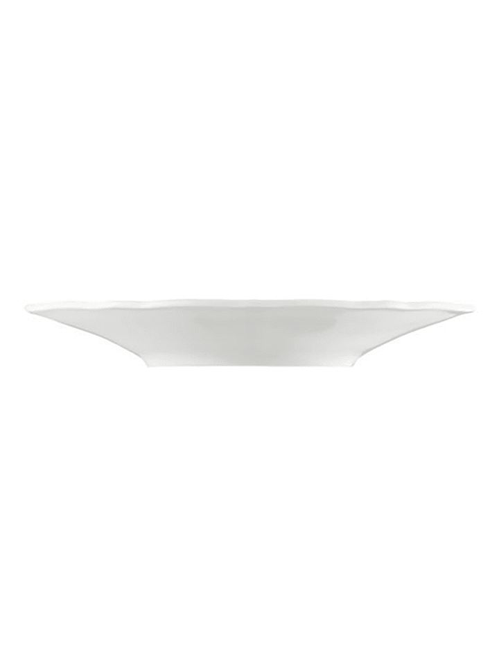 Spodek "Baronesse" w kolorze białym - Ø 15 cm