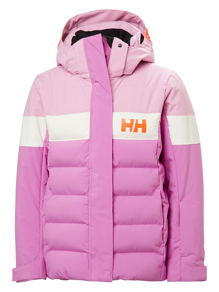 Ski-/ Snowboardjacke "Cyclone" in Rosa/ Weiß/ Orange