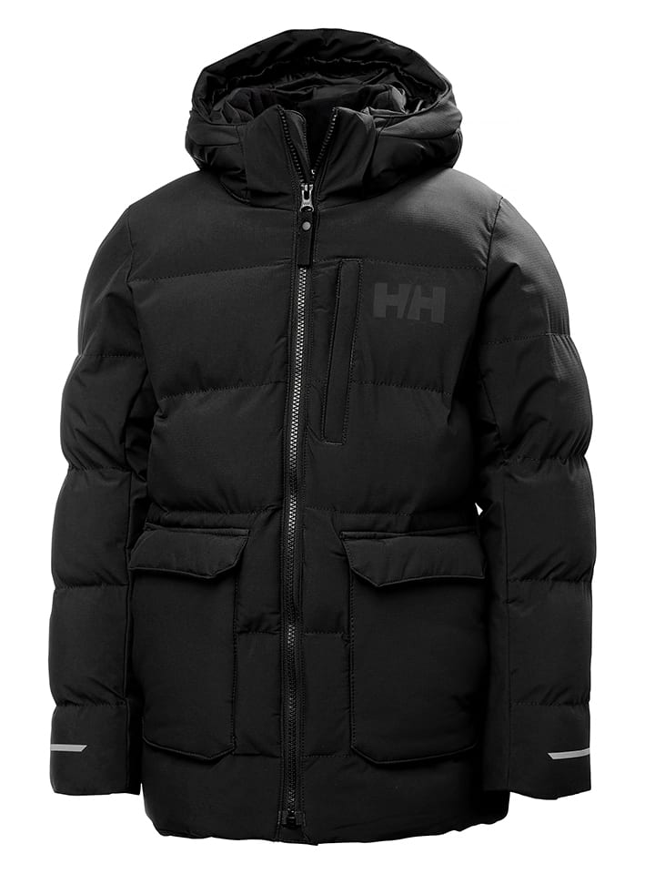 Parka pikowana "Nord" w kolorze czarnym
