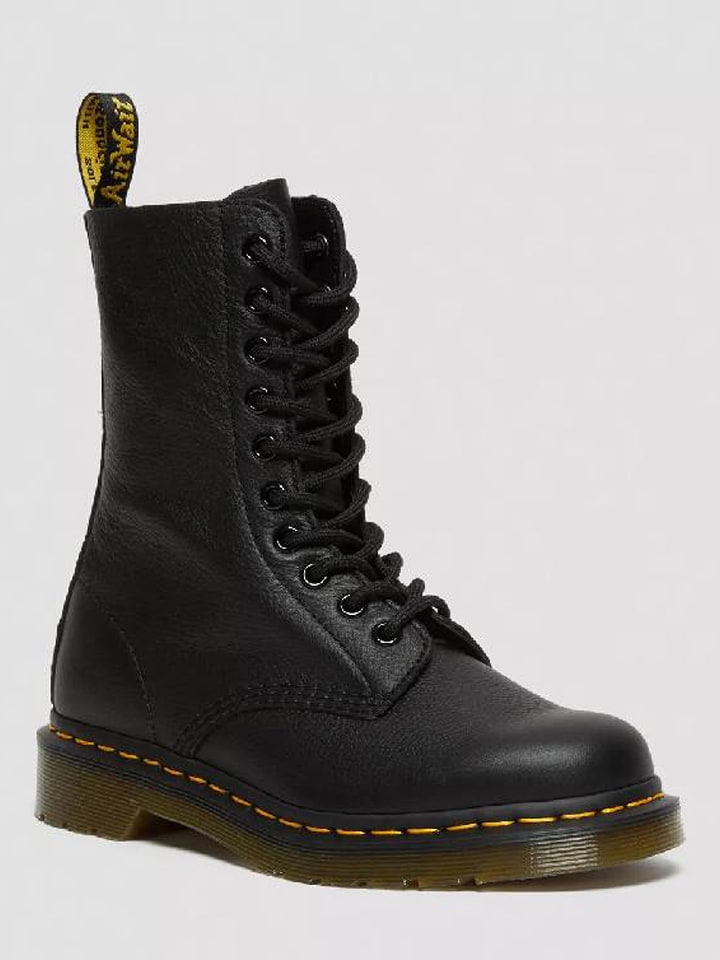 Leren boots zwart