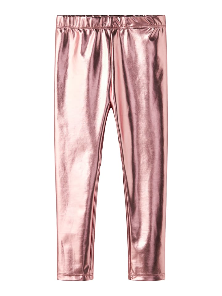 Legginsy "Rispa" w kolorze jasnoróżowym