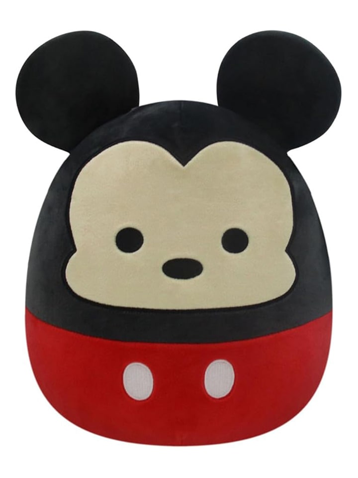 Squishmallows-Plüschtier "Mickey" in Rot/ Schwarz - ab 6 Jahren