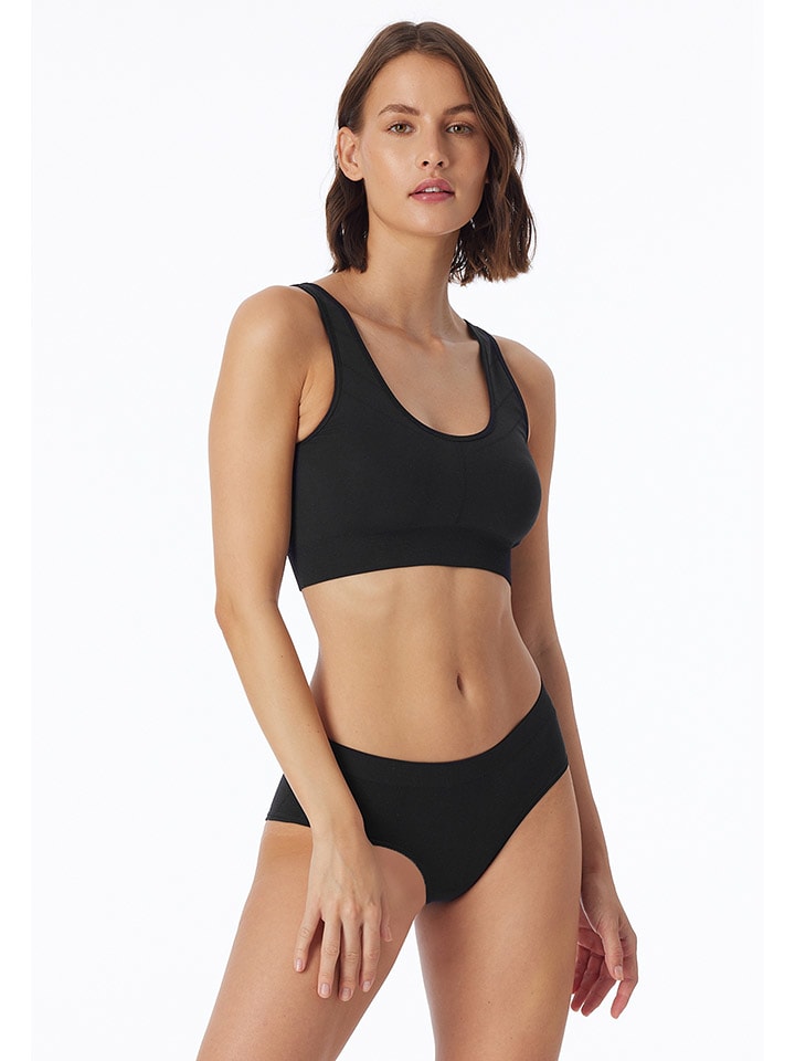 Bustier in Schwarz