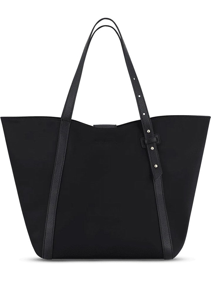 Shopper bag "Pretty Wonder" w kolorze czarnym - 50 x 31 x 10 cm