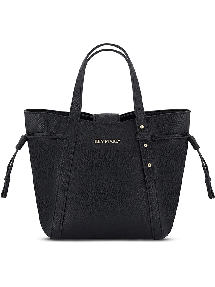 Shopper "Pretty Wonder" zwart - (B)29 x (H)20 x (D)10 cm