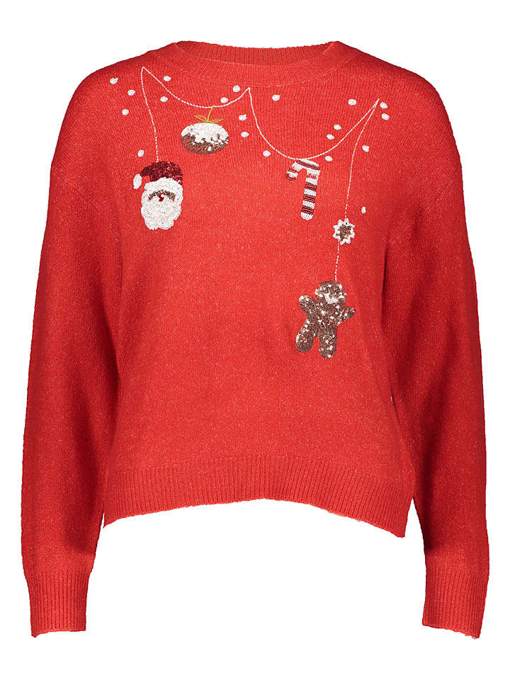 Sweter "Santa" w kolorze czerwonym