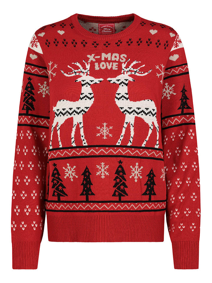Pullover in Rot
