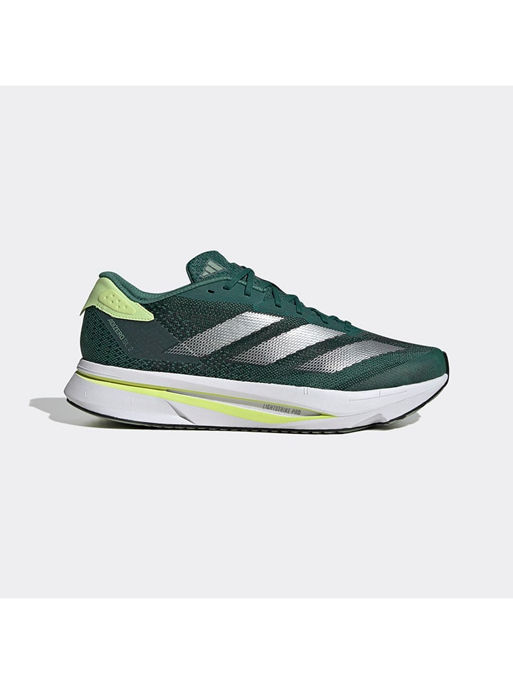 Buty sportowe "Adizero SL2" w kolorze srebrno-zielonym
