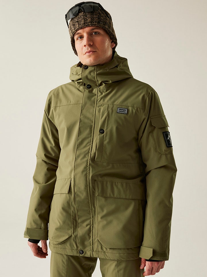 Ski-/ Snowboardjacke "Twin Tip" in Oliv
