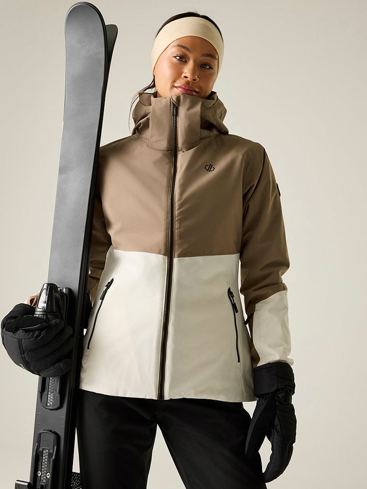 Ski-/snowboardjas "Flurry II" beige/crème