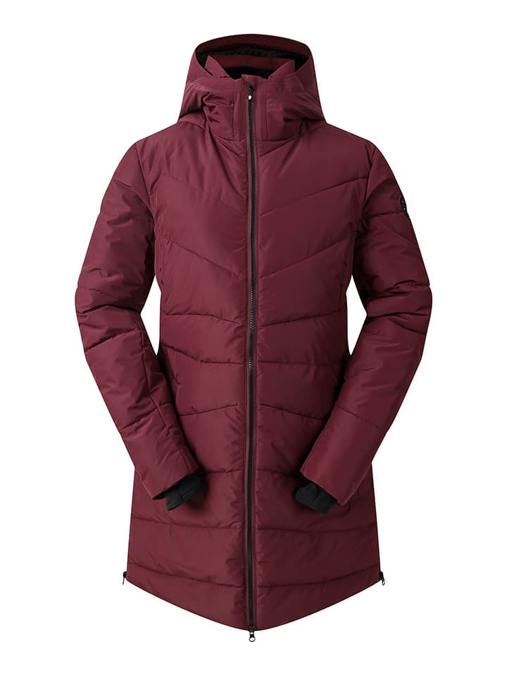Ski-/ Snowboardjacke "Striking V" in Bordeaux