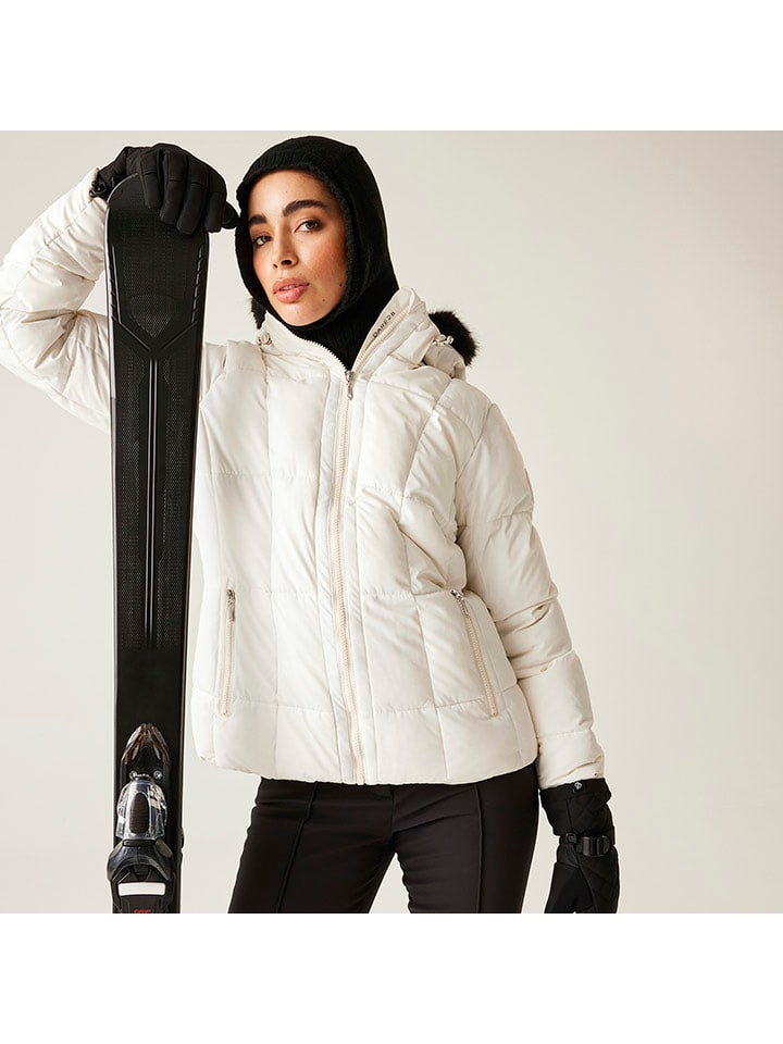 Ski-/snowboardjas "Glamorize VI" wit/zwart