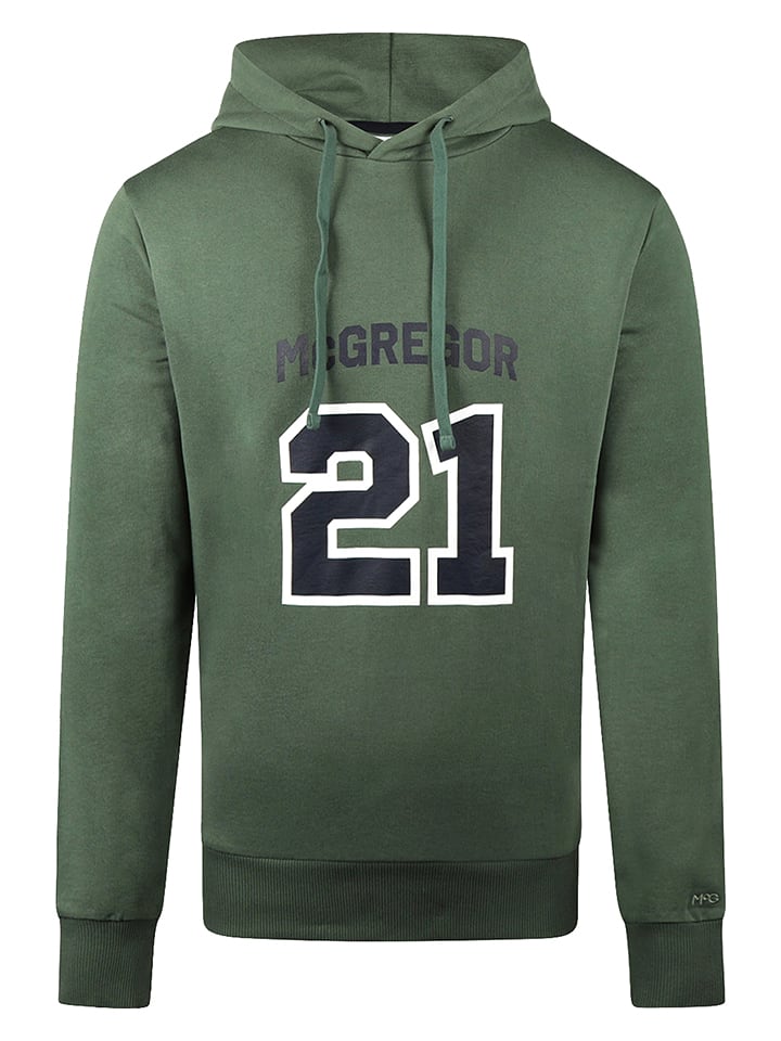 Hoodie olijfgroen