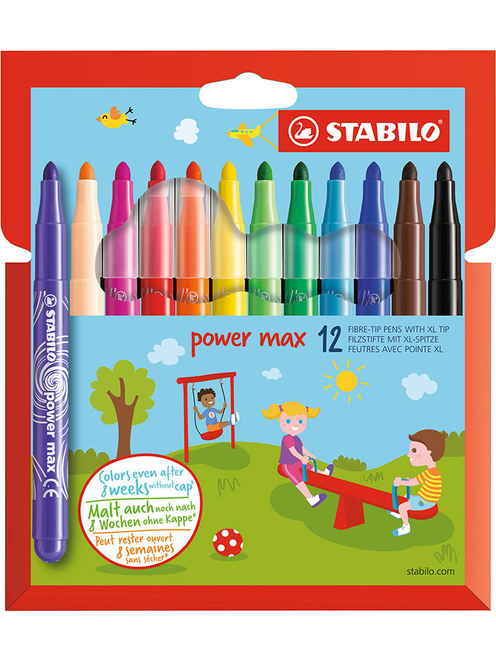 Mazaki (12 szt.) "STABILO power max"