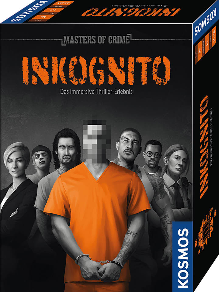 Brettspiel "Masters of crime Inkognito" - ab 14 Jahren