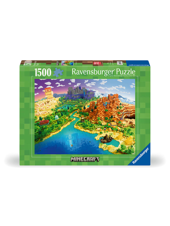 1.500-częściowe puzzle "World of Minecraft" - 14+