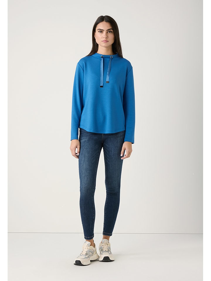 Sweatshirt in Blau