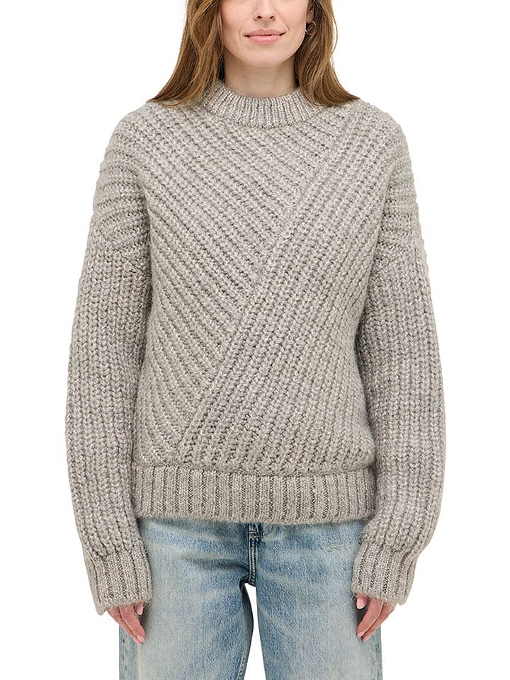 Pullover in Grau