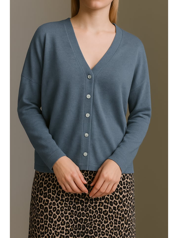 Vest blauw