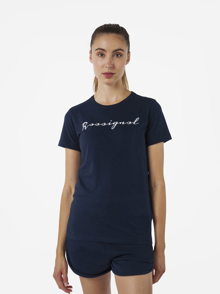 Shirt "Logo Rossi" in Dunkelblau