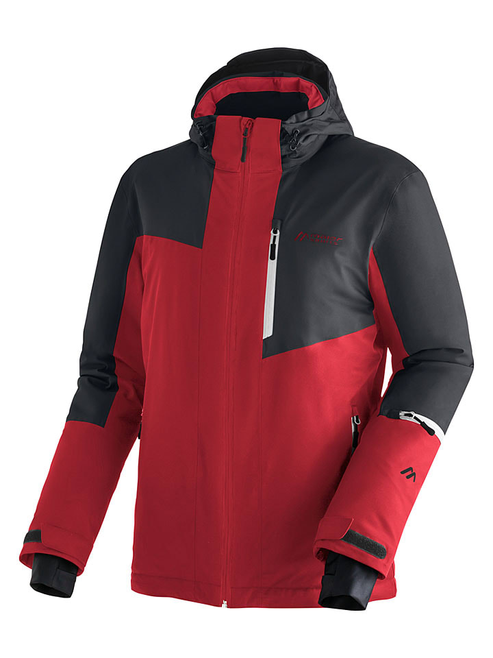 Ski-/ Snowboardjacke "Monzabon 2.0" in Rot/ Schwarz