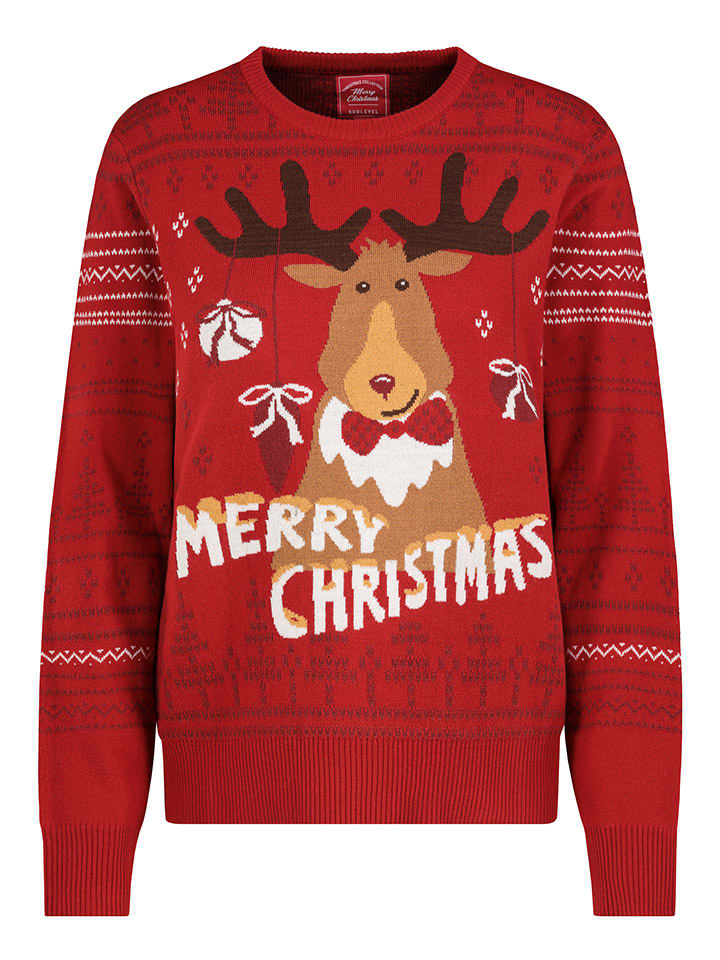 Sweter w kolorze czerwonym